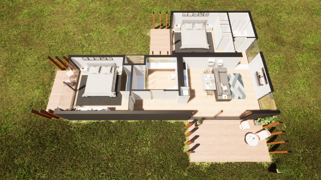 Casa T2 - 75m2